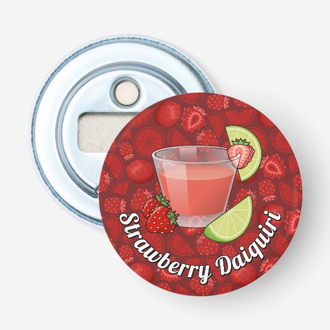 Strawberry Daiquiri Bottle Opener (Front)