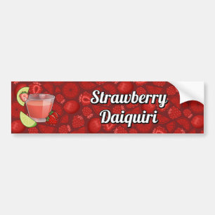 Strawberry Daiquiri Bumper Sticker