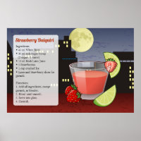 Strawberry Daiquiri Cocktail Recipe