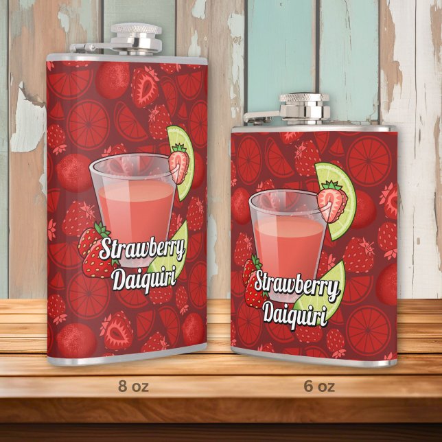 Strawberry Daiquiri Hip Flask (Creator Uploaded)