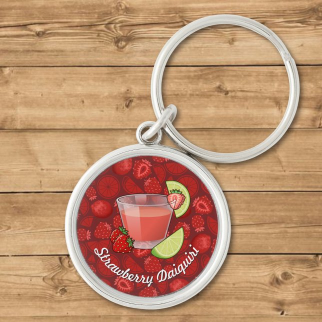 Strawberry Daiquiri Keychain (Creator Uploaded)