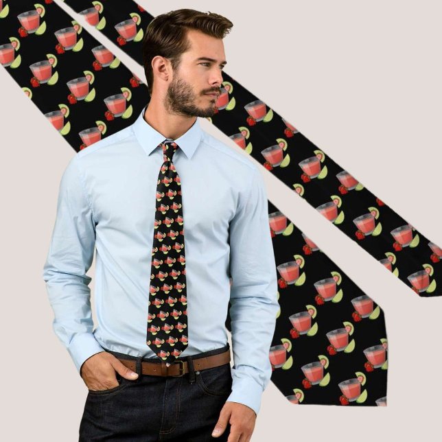 Strawberry Daiquiri Pattern Tie (Creator Uploaded)