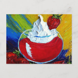 Strawberry Daiquiri Postcard