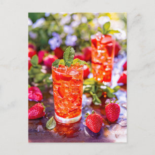 Strawberry Daiquiri – Summer Dream Holiday Postcard