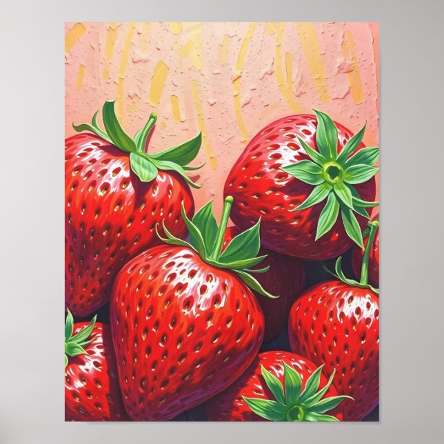 Strawberry Delight Poster (Front)