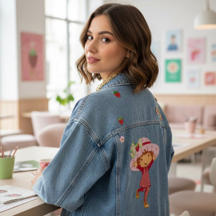 Strawberry Denim Jacket