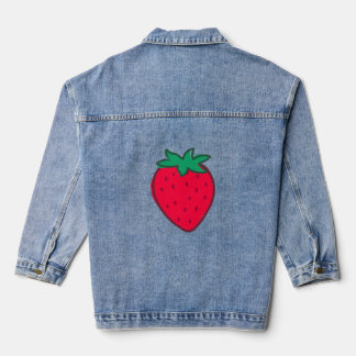 Strawberry Denim Jacket