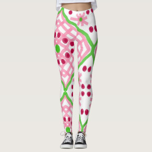 Strawberry Eye of God art by EelKat Wendy C Allen Leggings