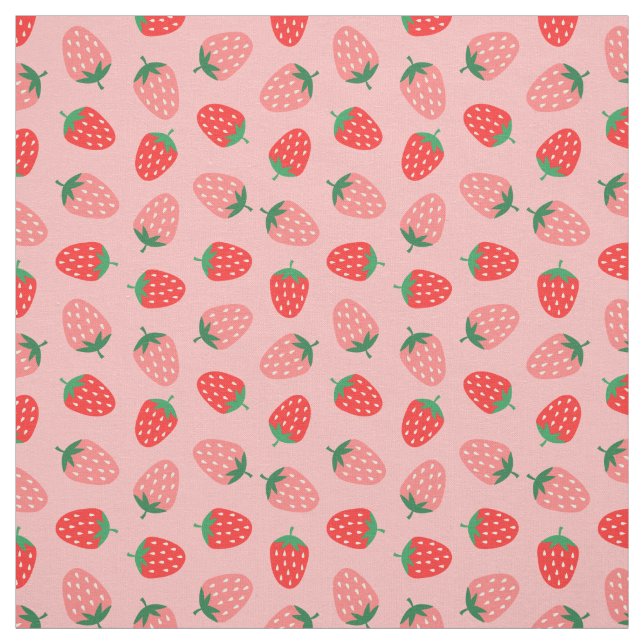 Strawberry Fabric (Swatch)