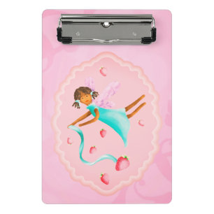 Strawberry fairy mini clipboard