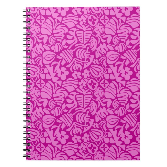 Strawberry Fantasy in pink Notebook (Front)