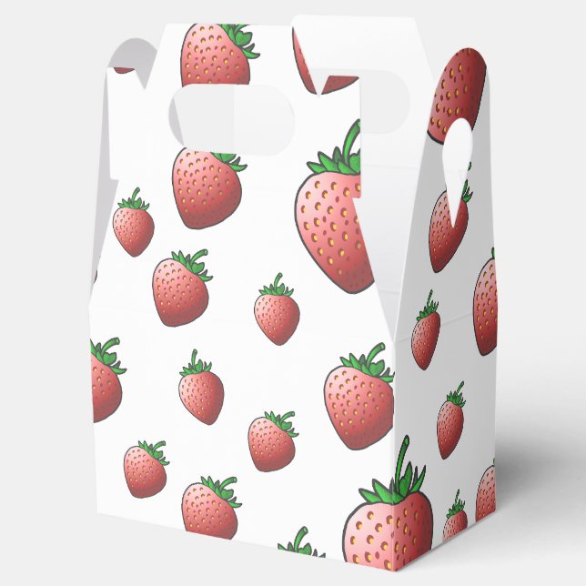Strawberry Favour Box (Opened)