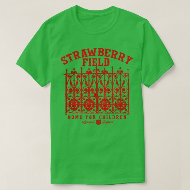 Strawberry Field T-Shirt (Design Front)