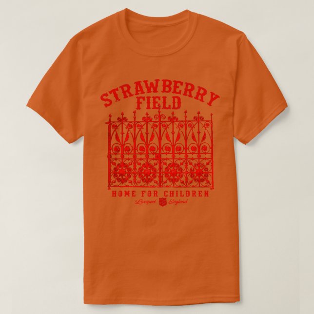 Strawberry Field T-Shirt (Design Front)