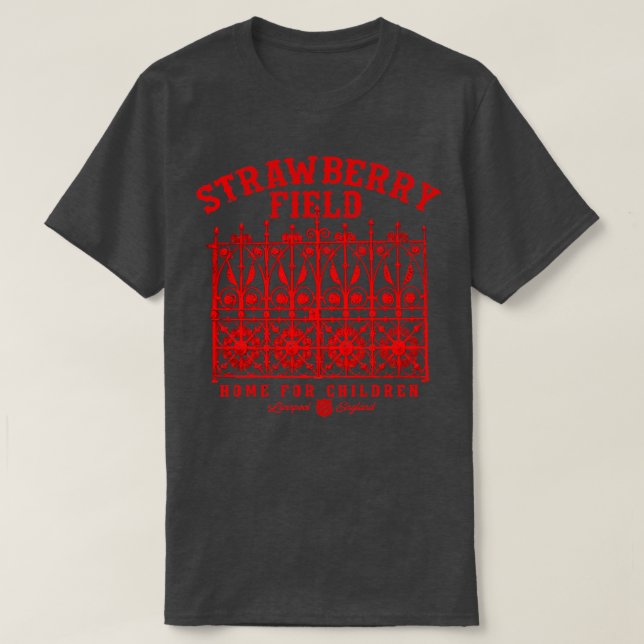 Strawberry Field T-Shirt (Design Front)