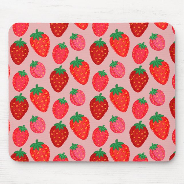 Strawberry Fields Mouse Pad (Front)