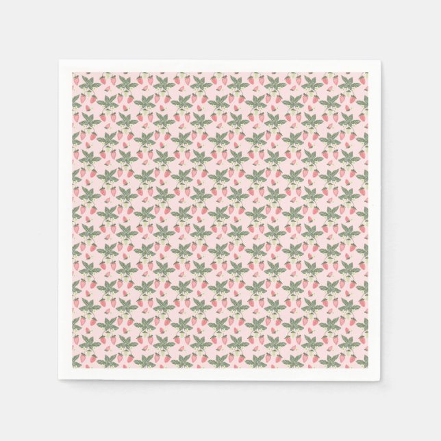 Strawberry Fields Napkins (Front)