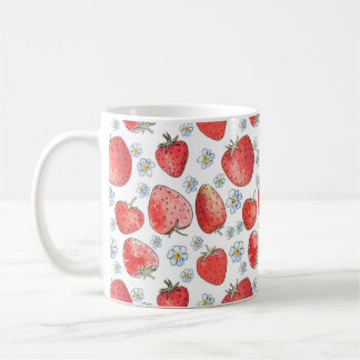 Strawberry Fields: Summer Freshness Coffee Mug