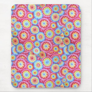 Strawberry Fields Tie Dye Mousepad
