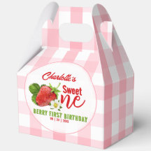 Strawberry First Birthday