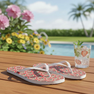 Strawberry Flip Flops