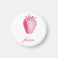 Strawberry (Fraise) Magnet