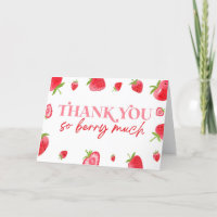 Strawberry Fruit Berry Sweet Pink Red Foldable