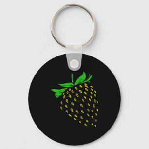 Strawberry Fruit Costume Simple Funny Party Key Ring