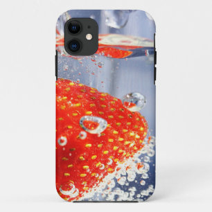 Strawberry fruit in water photography beautiful Case-Mate iPhone case