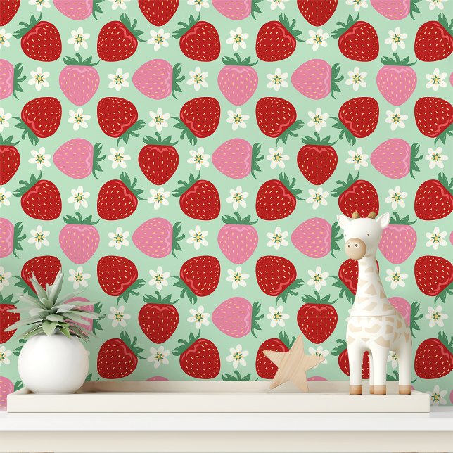Strawberry Garden Delight Wallpaper (Creator Uploaded)