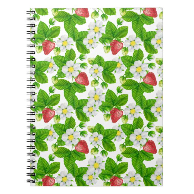 Strawberry garden notebook (Front)