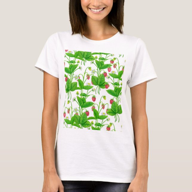 Strawberry garden T-Shirt (Front)