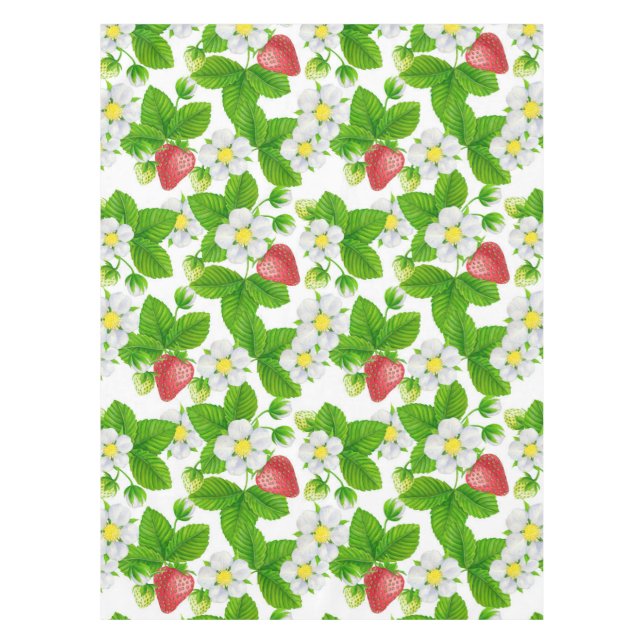 Strawberry garden tablecloth (Front)