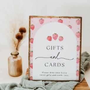 Strawberry Gifts Sign   Strawberry Sign 
