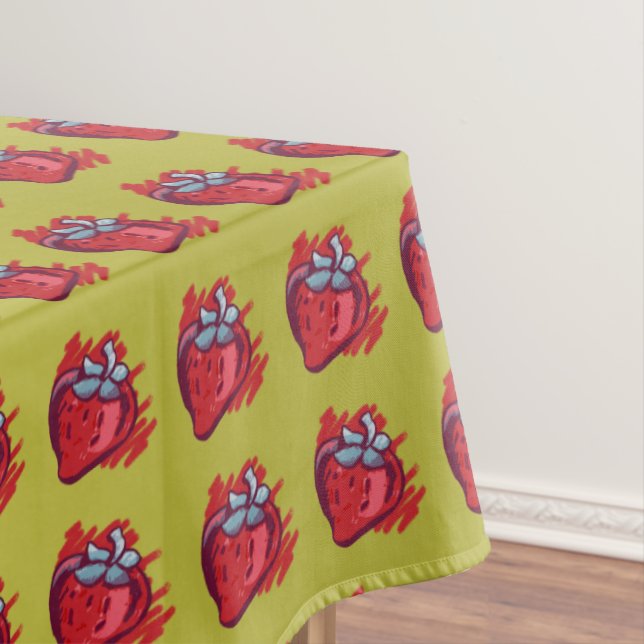 Strawberry Gifts Tablecloth (In Situ)