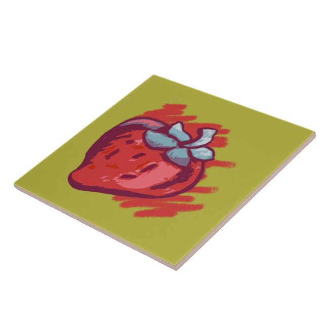 Strawberry Gifts Tile (Side)