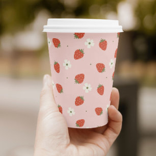 Strawberry Girls Birthday    Paper Cups