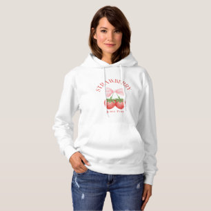 Strawberry Girls Club Aesthetic Hoodie