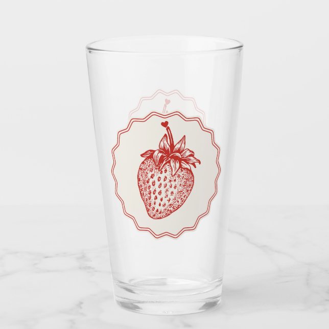 Strawberry Glass (Front)