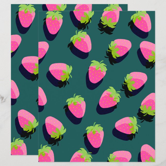 Strawberry Green (Front/Back)