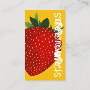 strawberry grunge loyalty card