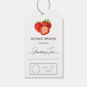 Strawberry Hang Tag