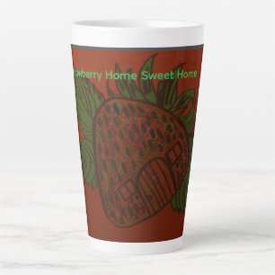 Strawberry Home Sweet Home Large Mug