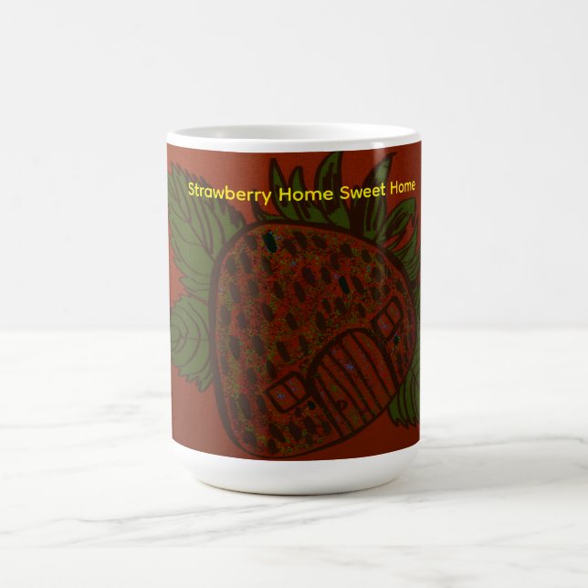 Strawberry Home Sweet Home Mug (Center)