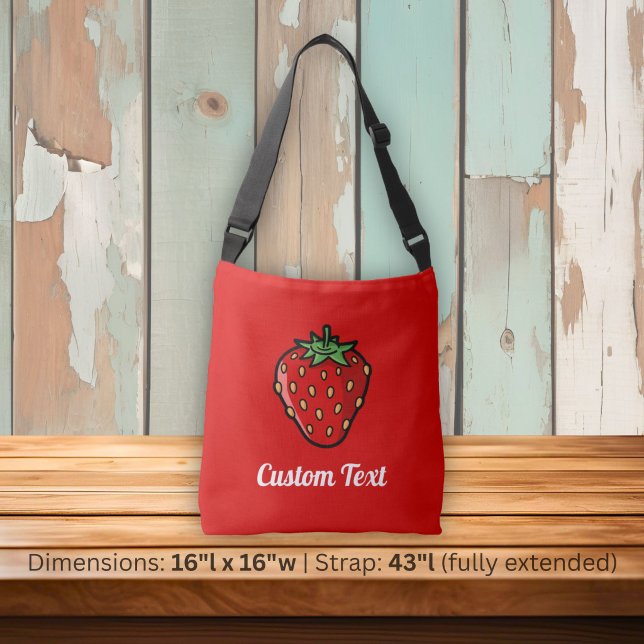 Strawberry Icon Crossbody Bag (Creator Uploaded)