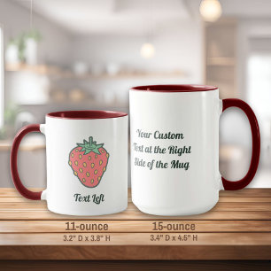 Strawberry Icon Mug