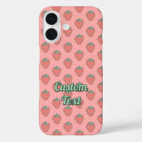 Strawberry Icon Pattern