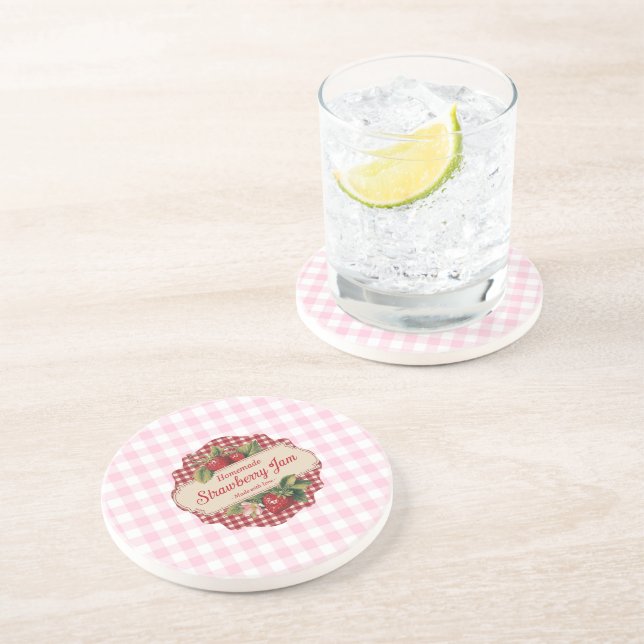 Strawberry Jam Coaster (Side)