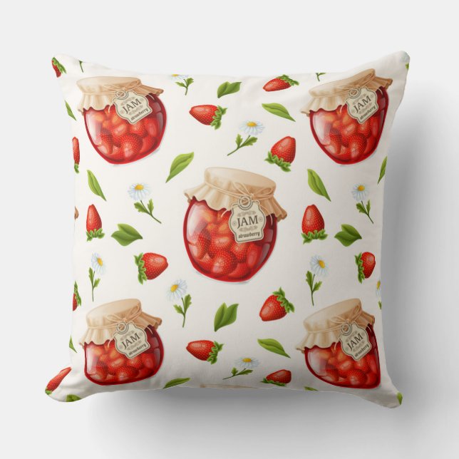Strawberry Jam Cushion (Front)