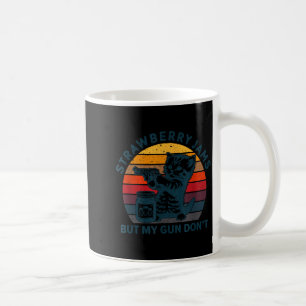Strawberry Jams But Dont Funny Racoon for Men Coffee Mug